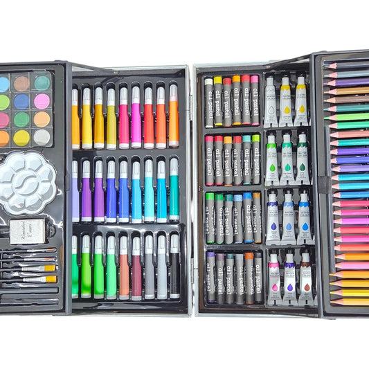 Trusă de colorat pentru copii – 145 de piese