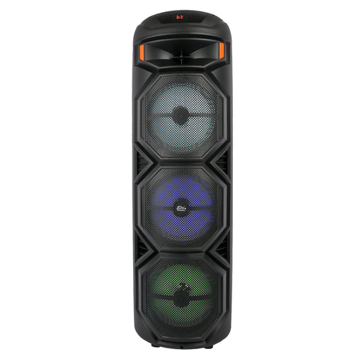 Boxă portabilă de 93,7CM ZQS8301 cu RGB, Bluetooth, microfon, radio FM și multiple opțiuni de conectare