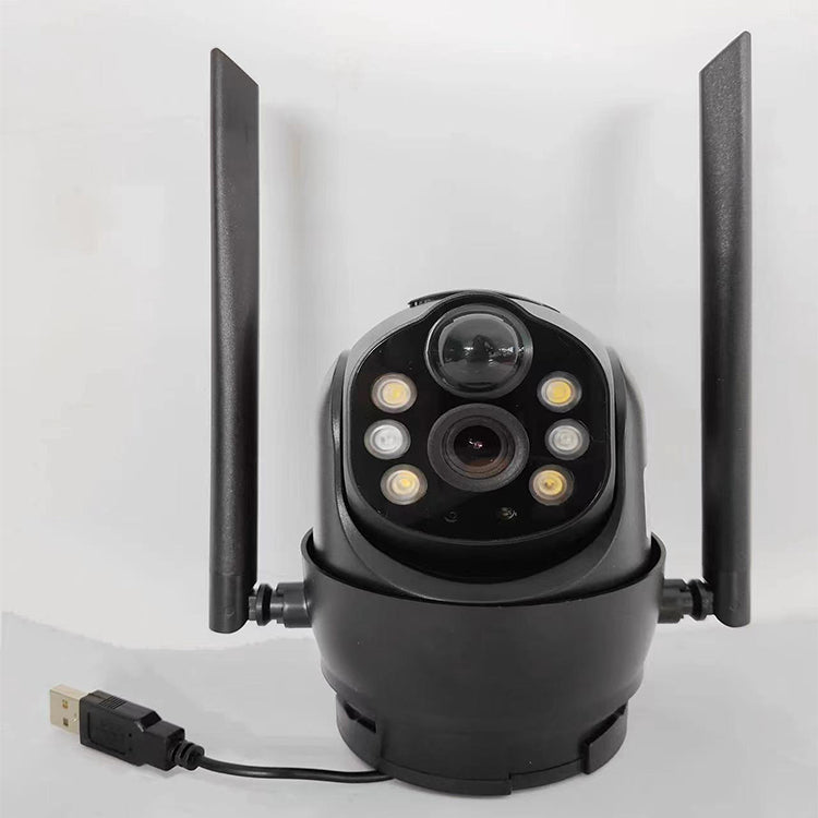 Lampă solară cu cameră de supraveghere integrată, 300W, WiFi și 4G, IP65