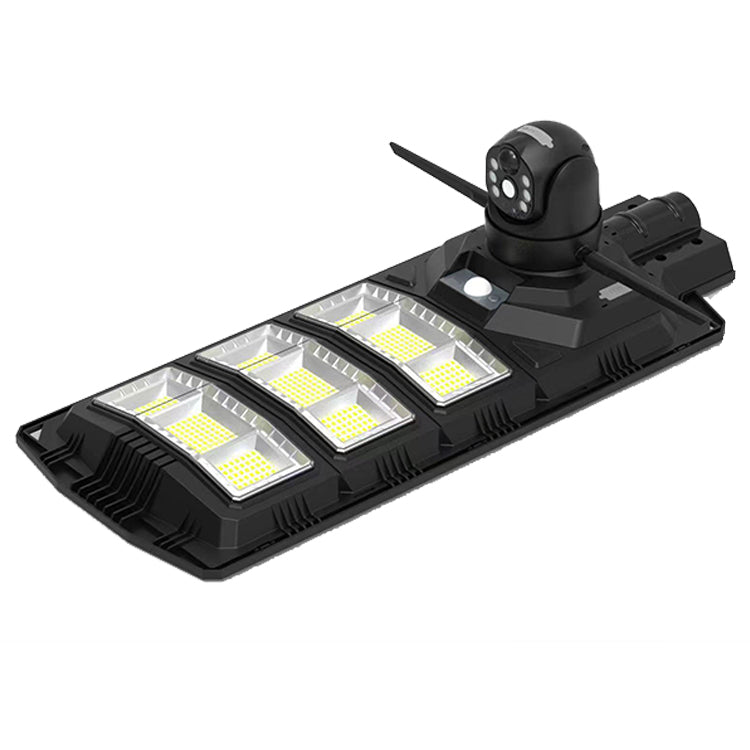 Lampă solară cu cameră de supraveghere integrată, 300W, WiFi și 4G, IP65