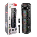 Boxă portabilă de 93,7CM ZQS8301 cu RGB, Bluetooth, microfon, radio FM și multiple opțiuni de conectare