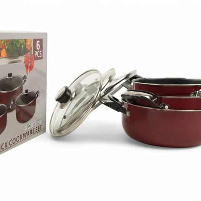 Set 3 Tigăi Antiaderente – 18 cm, 20 cm și 22 cm