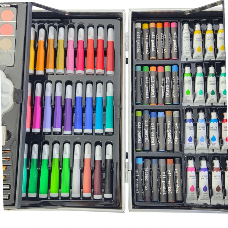 Trusă de colorat pentru copii – 145 de piese