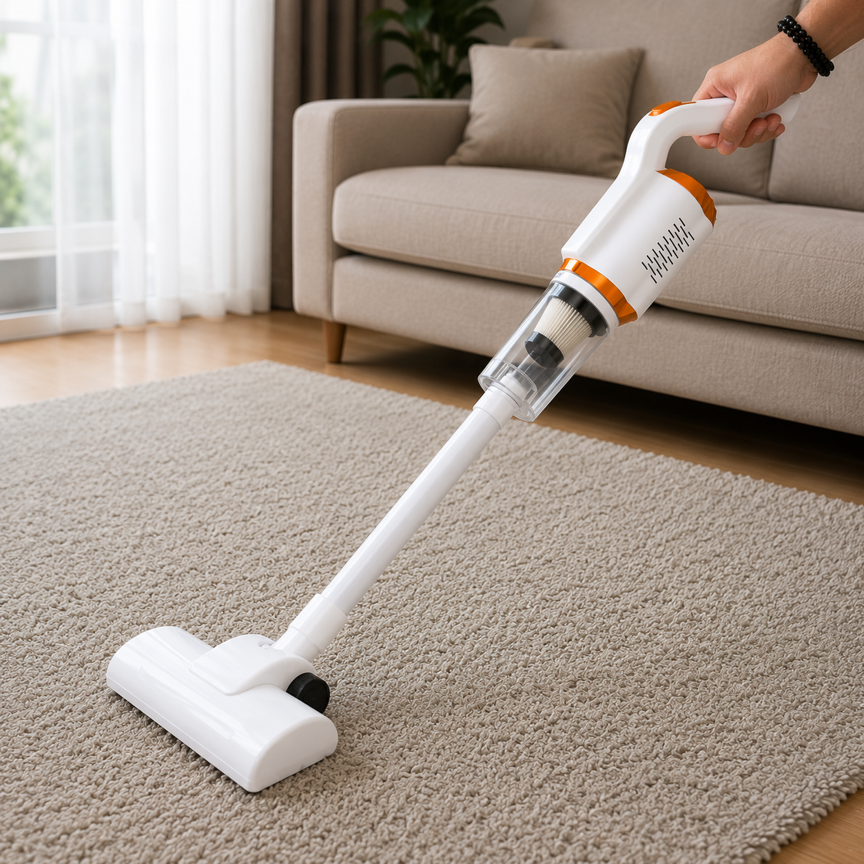 Aspirator Vertical Fără Fir 2 în 1