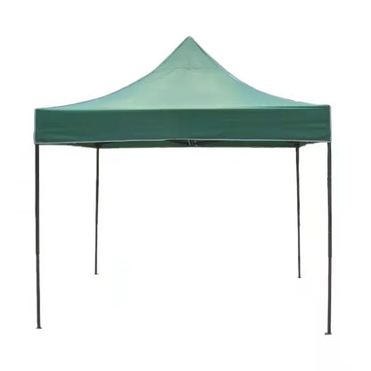 Cort pavilion pliabil 3x3 m, cadru metalic, pânză impermeabilă - Verde