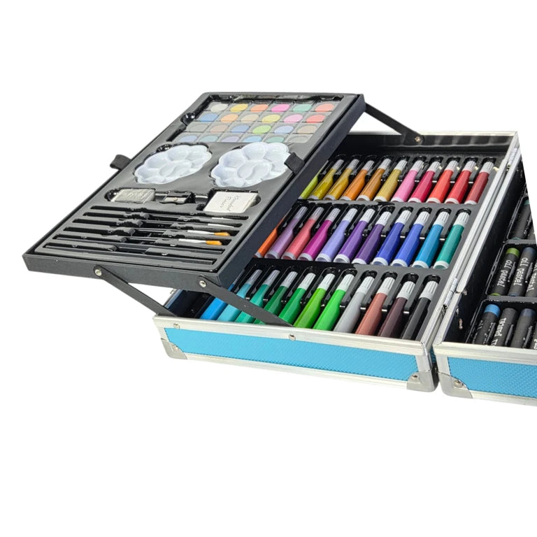 Trusă de colorat pentru copii – 145 de piese