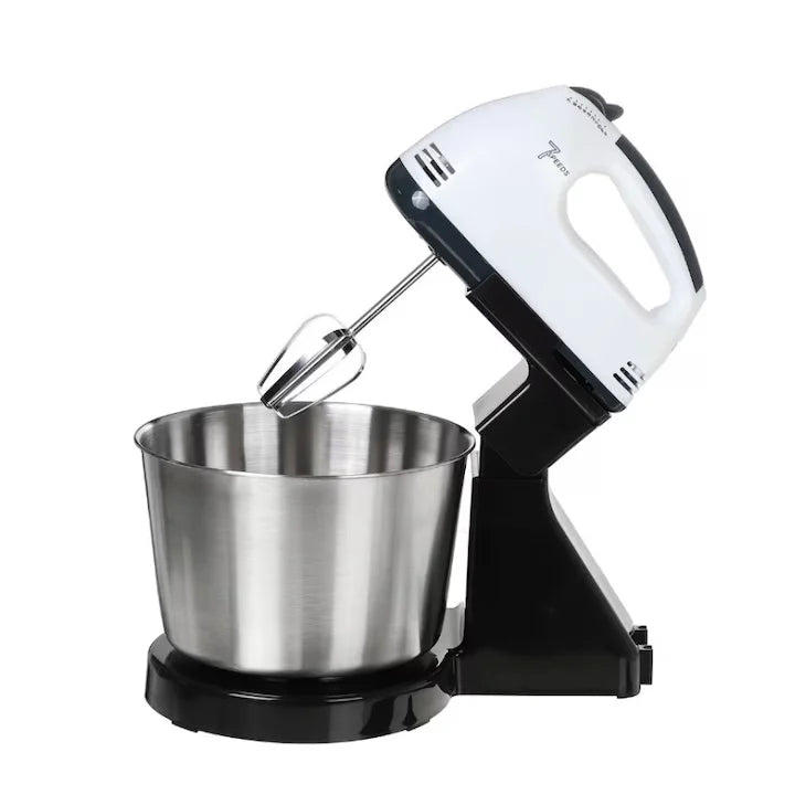 Mixer 2 în 1 cu bol din inox 4 L, 380 W, 7 trepte de viteză